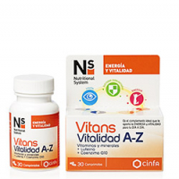 Ns Vitans Vitalidad A-Z 30 compr