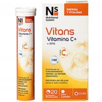 NS Vitans Vitamina C + Zinc 20 compr. efervescentes sabor limón