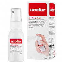 Acofar clorhexidina digluconato 2% antiséptico heridas 25 ml