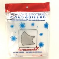 Estuche portamascarillas Farmamoda con nanopartículas de plata Antibacteriano, antimoho y antihongos