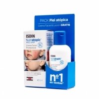 Nutratopic Isdin Pack piel atópica Crema Facial protectora 50 ml con Loción Corporal 100ml GRATIS