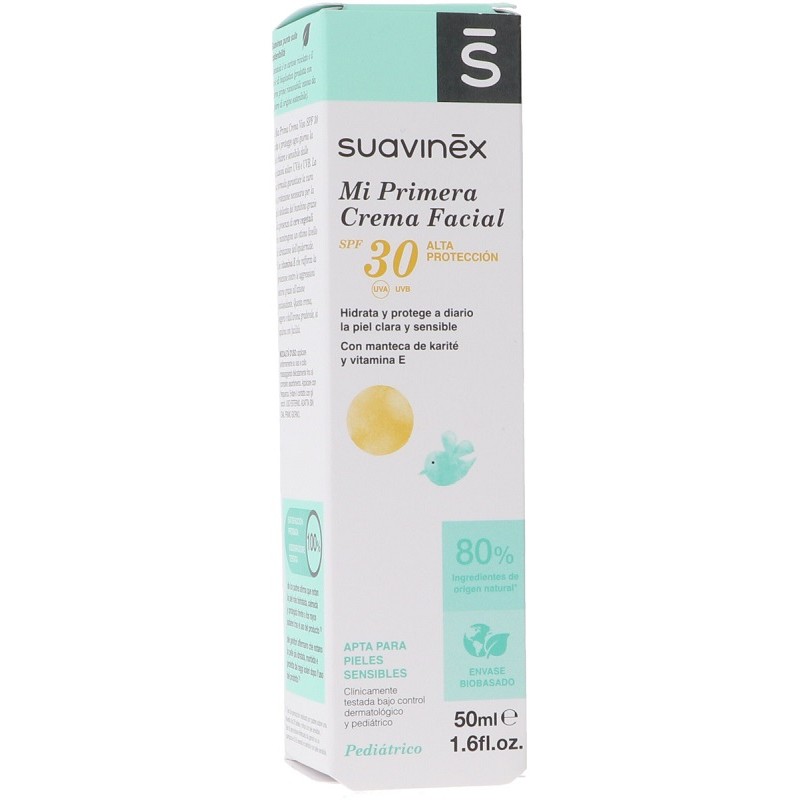 Suavinex Mi Primera Crema Facial, 50 ml