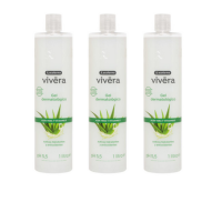 Pack 3 geles Acofar Vivera Aloe vera y vitamina E 1L + 1L + 1L