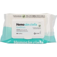 Hemosán 60 toallitas para las hemorroides Cinfa