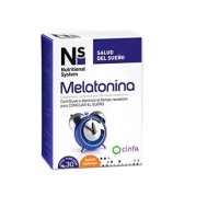 Ns Melatonina 30 comprimidos masticables sabor naranja