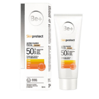 Be+ Skinprotect Ultra Fluido Facial SPF50+ con color  50 ml