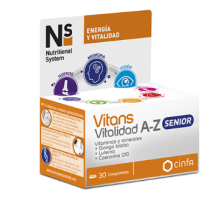 Ns Vitans Vitalidad A-Z Senior 30 Comprimidos