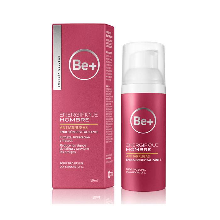 Be+ Energifique hombre revitalizante antiarrugas crema 50 ml | Farmacia Las Botikarias. Tu farmacia en Badajoz