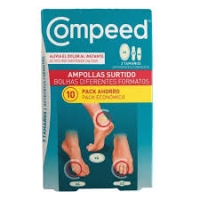 Compeed® Ampollas Surtido 3 tamaños 10 unidades