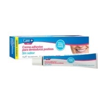 Care + Crema adhesiva para dentaduras Sin sabor 75 g