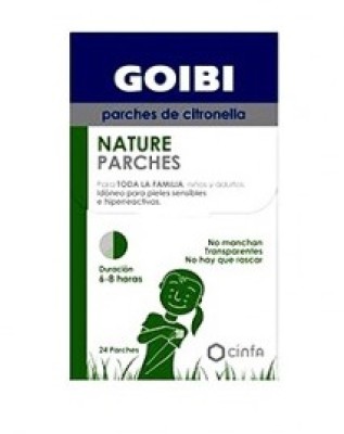 Goibi Nature 24 parches citronela
