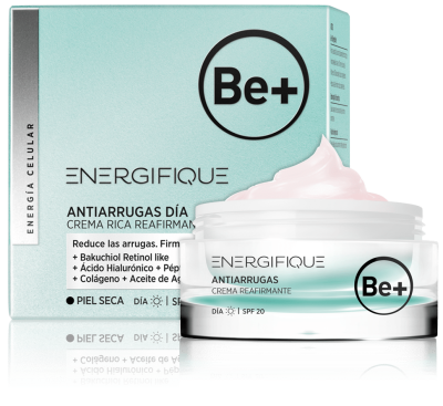 Be+ energifique Crema Reafirmante piel seca SPF 20 50 ml