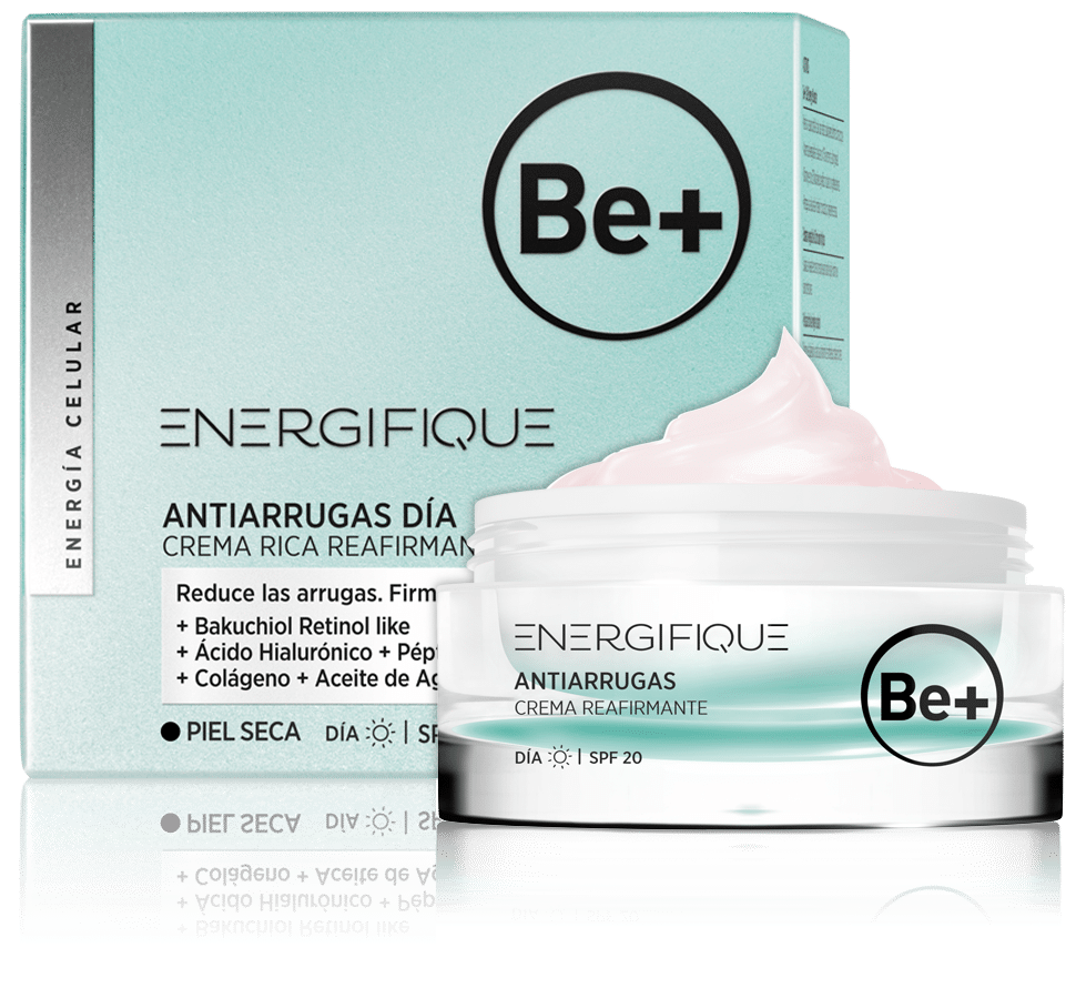 Be+ energifique Crema Reafirmante piel seca SPF 20 50 ml