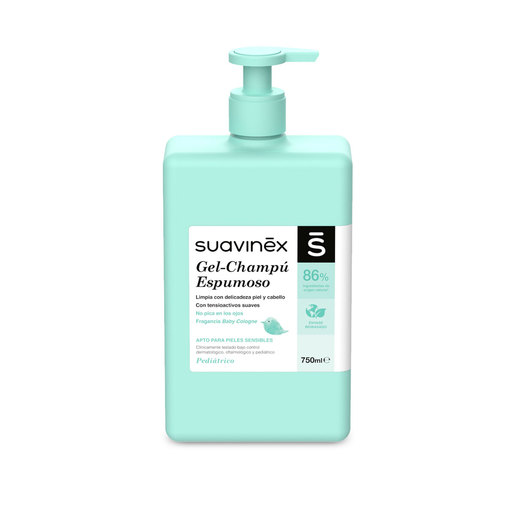 Suavinex gel-champú espumoso 750 ml