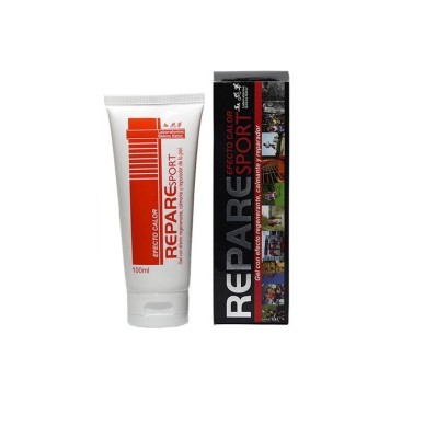Repare sport efecto calor crema analgésica, calmante y reparadora gel 100 ml