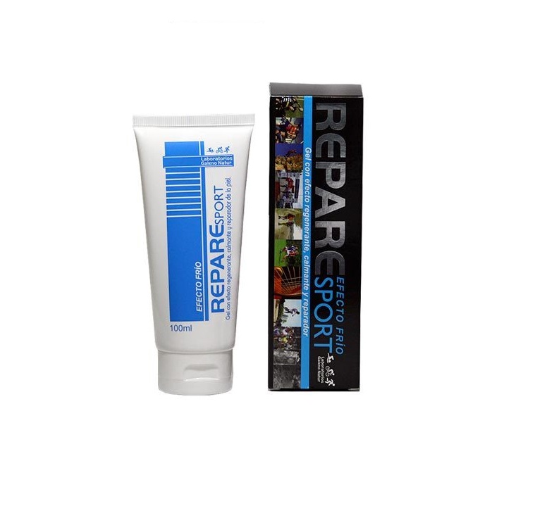 Repare sport efecto frio crema analgésica, calmante y reparadora gel 100 ml