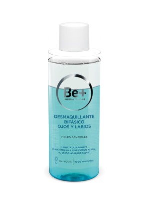 Be+ Desmaquillante Bifásico Ojos y Labios 150 ml
