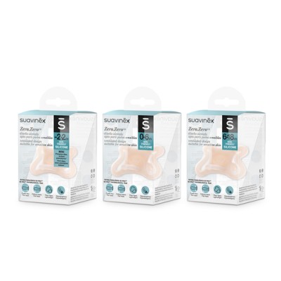 Suavinex chupete Zero-Zero 0-6 meses silicona