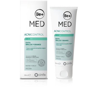 Be+ Med Acnicontrol Evita brillos y granos 50 ml