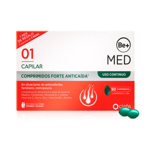 Be+ MED capilar anticaida uso continuo forte 90 comprimidos