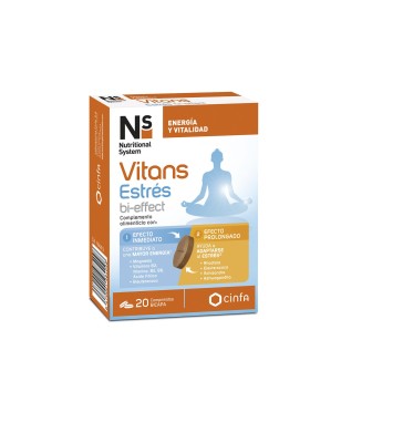 NS Vitans Estrés Bi-Effect 20 comprimidos