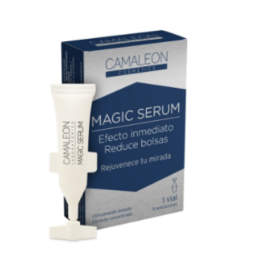 Camaleon Magic Serum bolsas y ojeras efecto inmediato ampollas