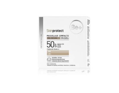 Be+ Skinprotect Maquillaje Compacto SPF50+ Piel Oscura 10g