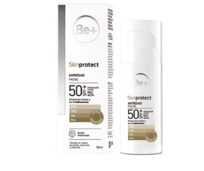 Be+ Skinprotect Fluido Antiedad SPF50+ 50ml