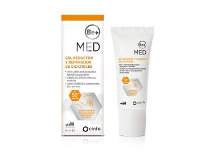 Be+ Gel Reductor y Reparador de Cicatrices SPF50+ 20ml