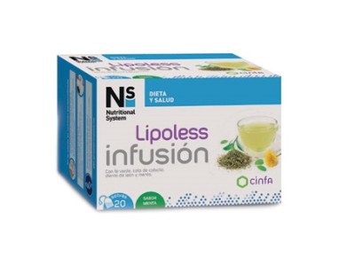 NS Lipoless infusión 20 Sobres (quemagrasas y drenante)