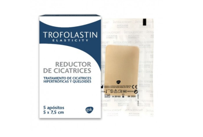 Trofolastin Reductor de Cicatrices 5x7.5 cm  5 Unidades