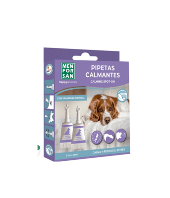 Menforsan Pipetas calmantes para perros (2 unidades)