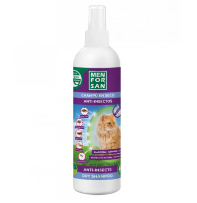 Menforsan Champú en seco anti-insectos para gato 250 ml