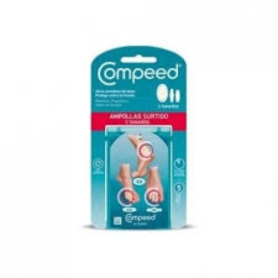  Compeed® Ampollas Surtido 3 tamaños 5 unidades