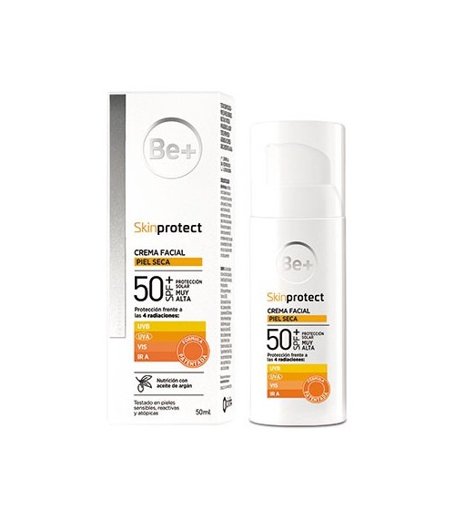 BE+ Skinprotect Piel Seca SPF50+ 50ML