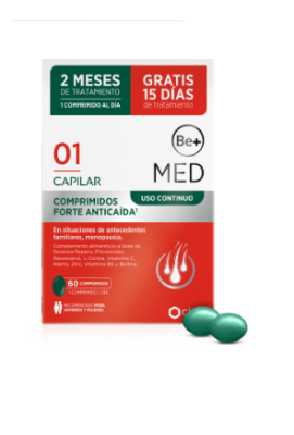 Be+ MED capilar anticaida uso continuo forte 60 comprimidos