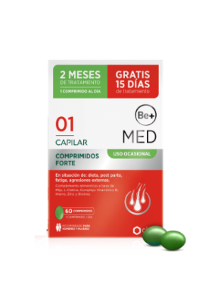 Be+ MED capilar anticaida uso ocasional forte 60 comprimidos