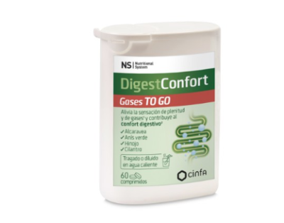NS Digest confortgases to go 60 comprimidos 