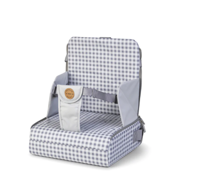 Saro trona viaje 2 en 1 portable con almacenamiento