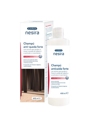 Acofar champú anticaida Nesira FORTE del cabello 400ml 