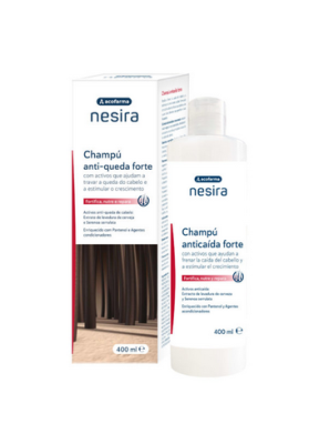 Acofar champú anticaida Nesira FORTE del cabello 400ml 